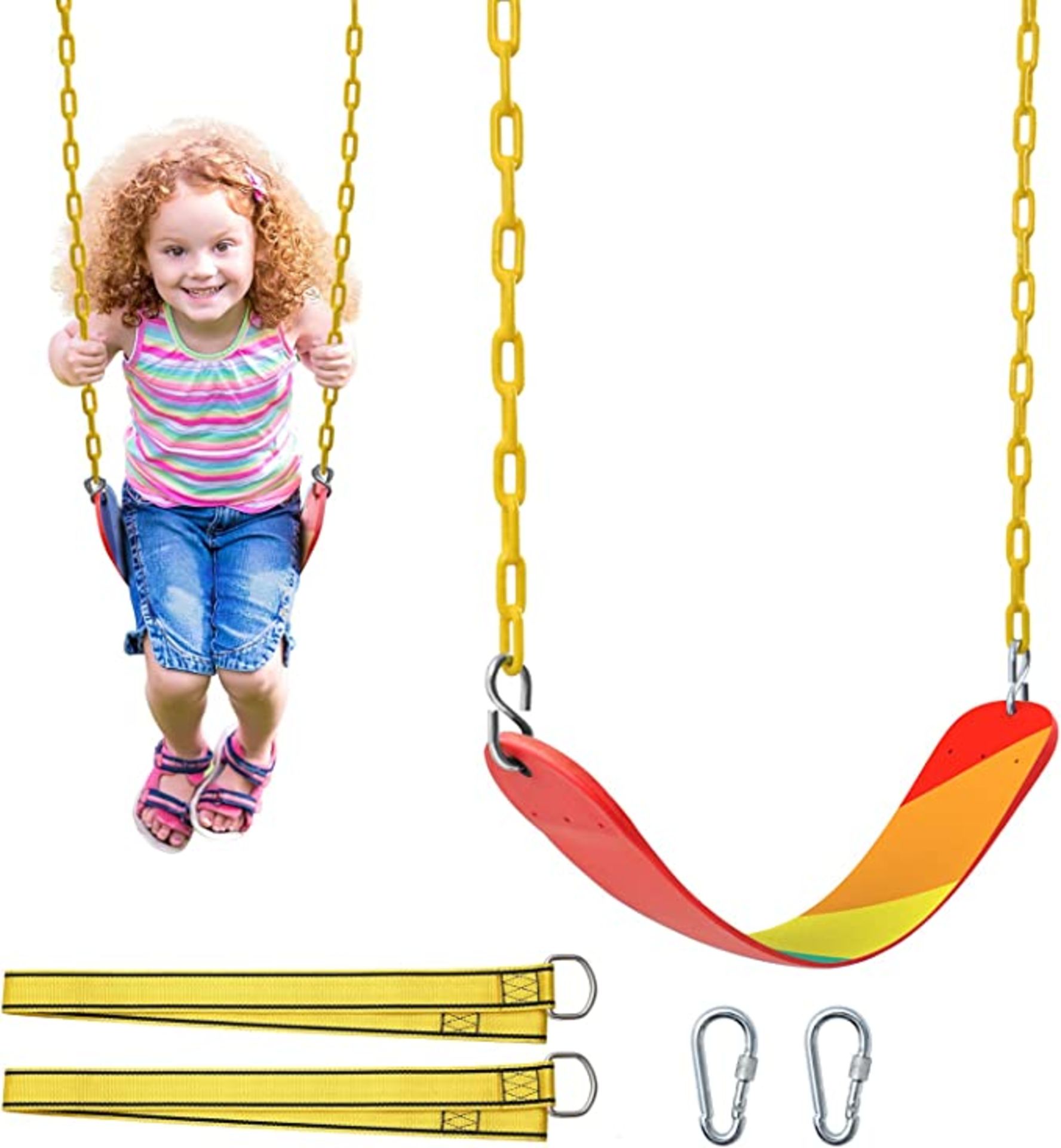 Vanku Tree Swing Seat, Soft Board Plastic Swing