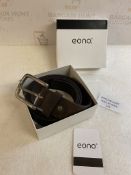 Eono Genuine Leather Men's Belt, 33-34" Waist