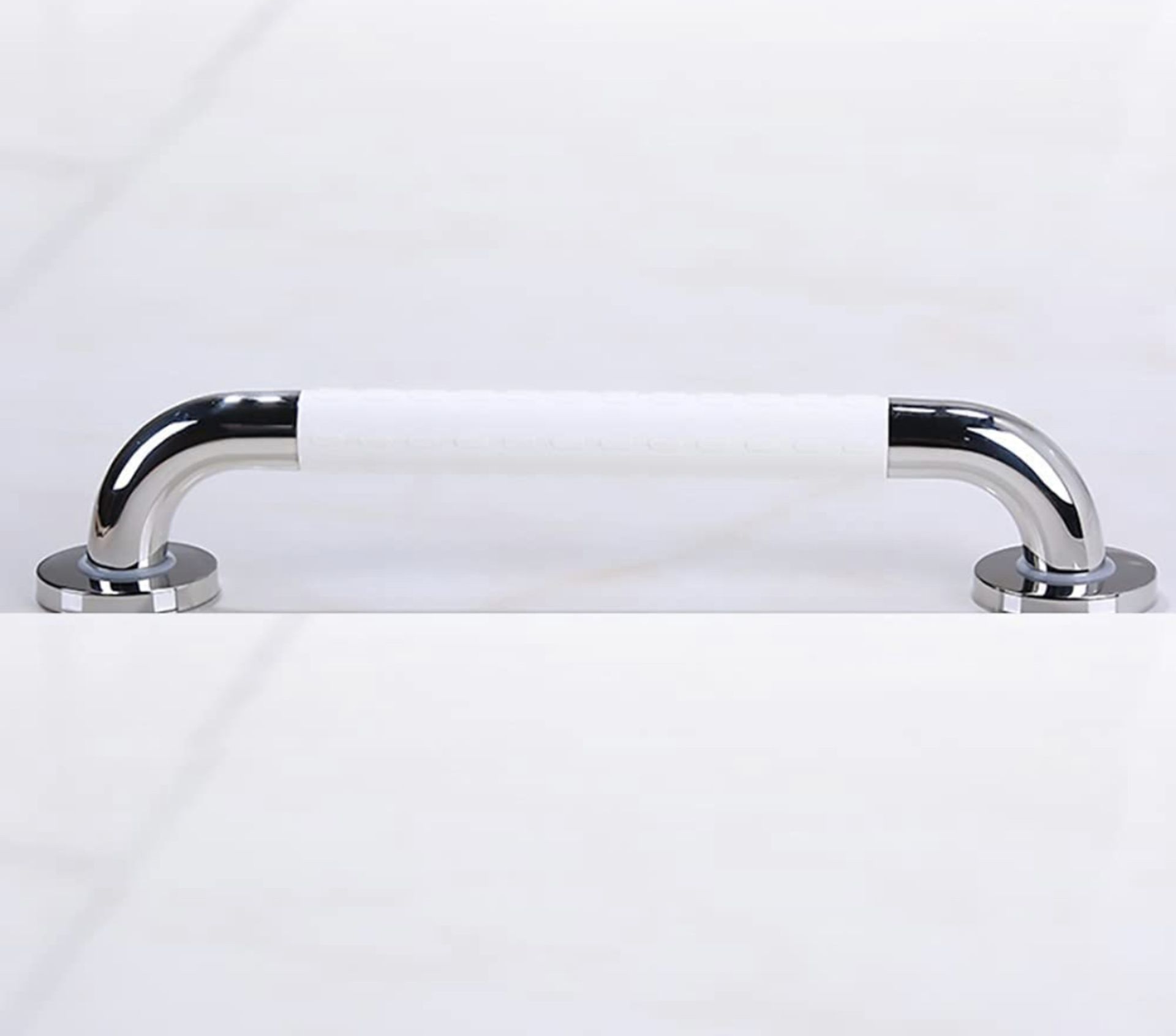 RRP £80 Set of 4 x 2-Piece Anti-Slip Shower Grab Bar Stainless Steel Balance Bars