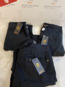 RRP £45 Se of 3 x Noroze Women's Cotton Combat Cargo Chino Shorts (Sizes: 2 x 10, 1 x 20)
