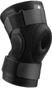 RRP £29.99 Neenca Hinged Knee Brace Adjustable Compression Knee Pack,