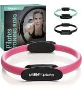 RRP £85 Set of 5 x UrbnFit Pilates Ring Fitness Circle Pelvic Floor Exerciser