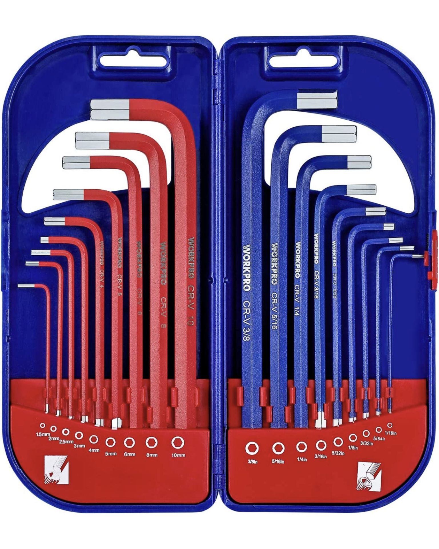 Workpro Hex Key Set RRP £17.99