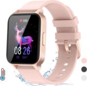 RRP £33.99 Smartwatch Women Men Calls Answer, Fitness watch Women with Built-in Speaker