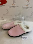 RRP £35.99 Hsyooes Warm Slippers Memory Foam Cosy House Shoes, 42 EU