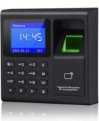 RRP £32.99 KDL Intelligent Biometric Fingerprint Time and Attendance Machine