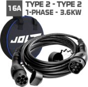 RRP £104.99 Jolt EV Electric Vehicle Charging Cable | Type 2 to Type 2 5M Cable
