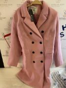 Allegra K Women's Elegant Overcoat, XL RRP £59.99