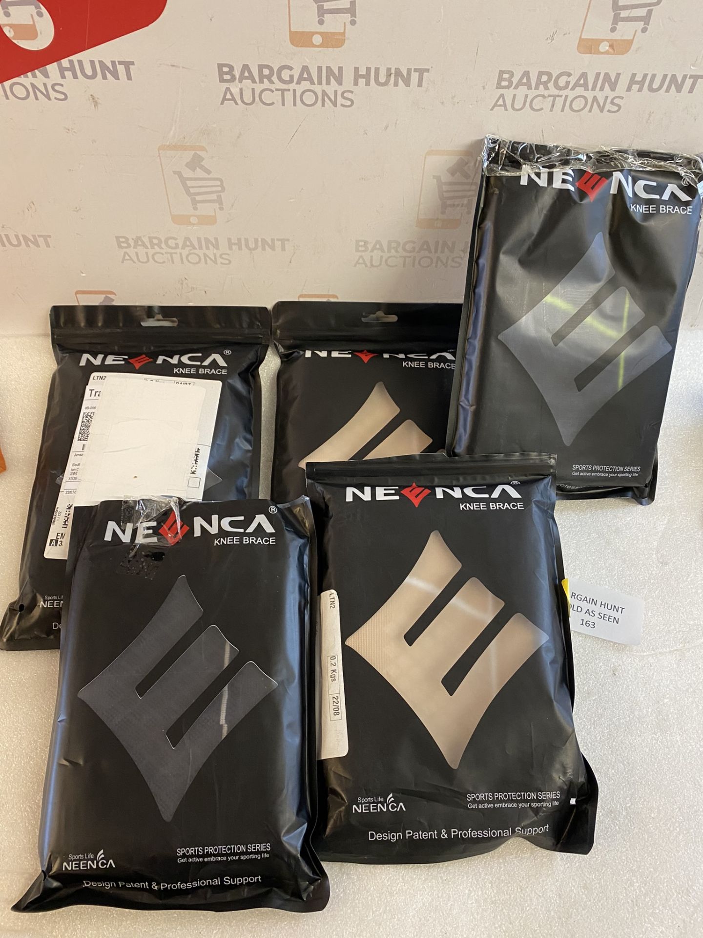 RRP £100 Set of 5 x Neenca 2-Pack Knee Brace Knee Compression Support Sleeves - Image 3 of 3