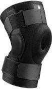 RRP £29.99 Neenca Hinged Knee Brace Adjustable Compression Knee Pack, M