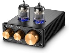 RRP £46.99 Nobsound NS-10P Mini Vacuum Tube Preamp Audio