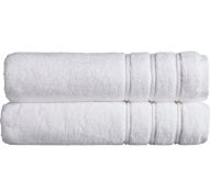 RRP £49.99 Christy Antalya Large Bath Sheets Set of 2, 100% Turkish Cotton, Luxury Towels