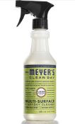 RRP £40 Set of 2 x Mrs. Meyer's Clean Day Multi-Surface Everyday Cleaner 16 fl oz