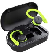 RRP £25.99 Apekx True Wireless Earbuds with Charging Case Premium Sound Built-In Mic