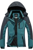 RRP £66.99 Gemyse Women's Mountain Waterproof Ski Jacket Outdoor Winter Coat, Large