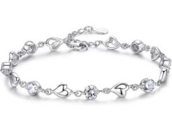 Selead 999 Silver Jewellery Women's Bracelet in Gift Box RRP £41.99