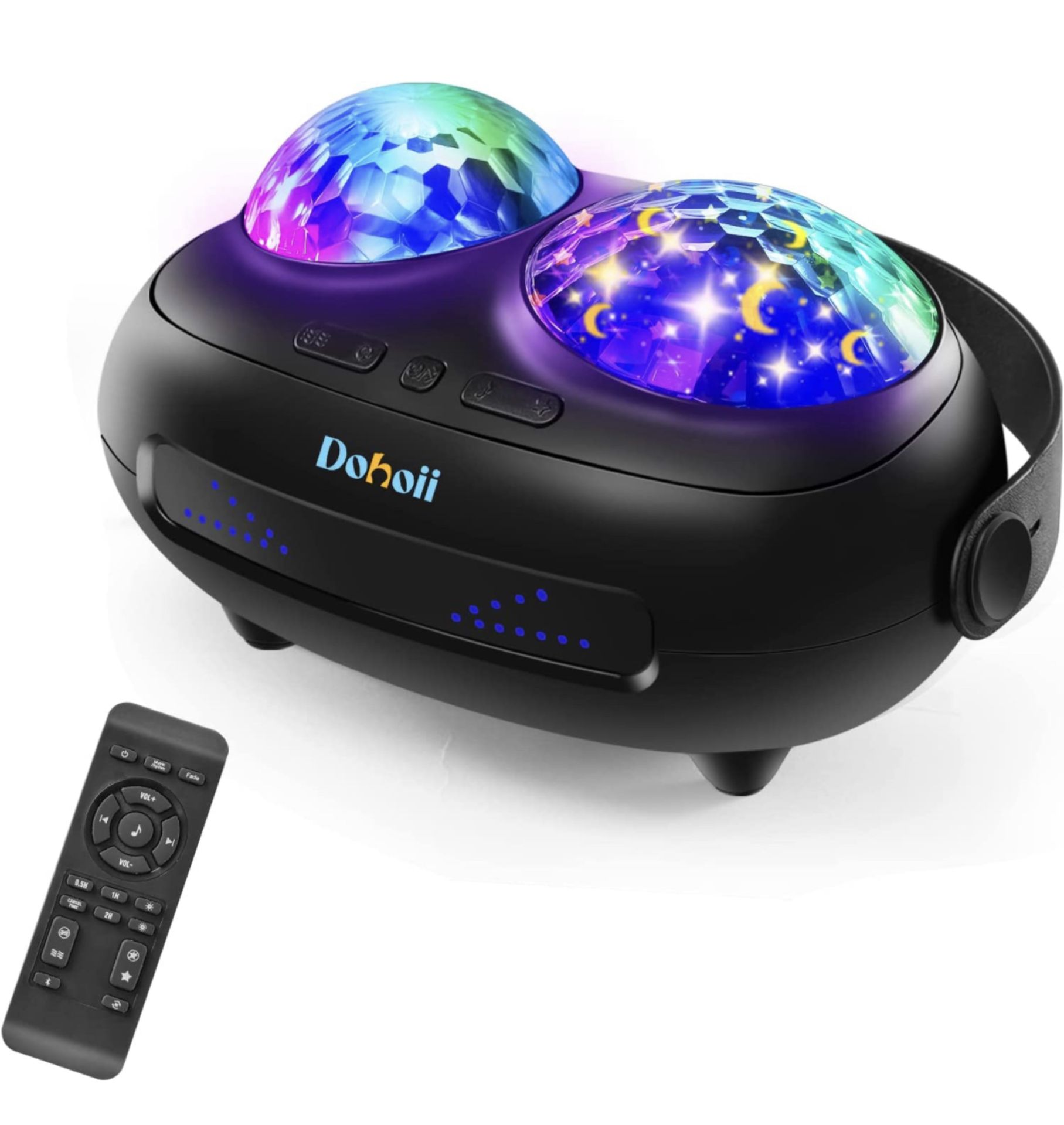 RRP £39.99 Galaxy Star Remote Control Projector Ocean Wave Projector 4-In-1 with Bluetooth