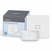 RRP £31.99 BroadLink Smart Touch Wall Light Switch 1-Gang Smart Switch Kit