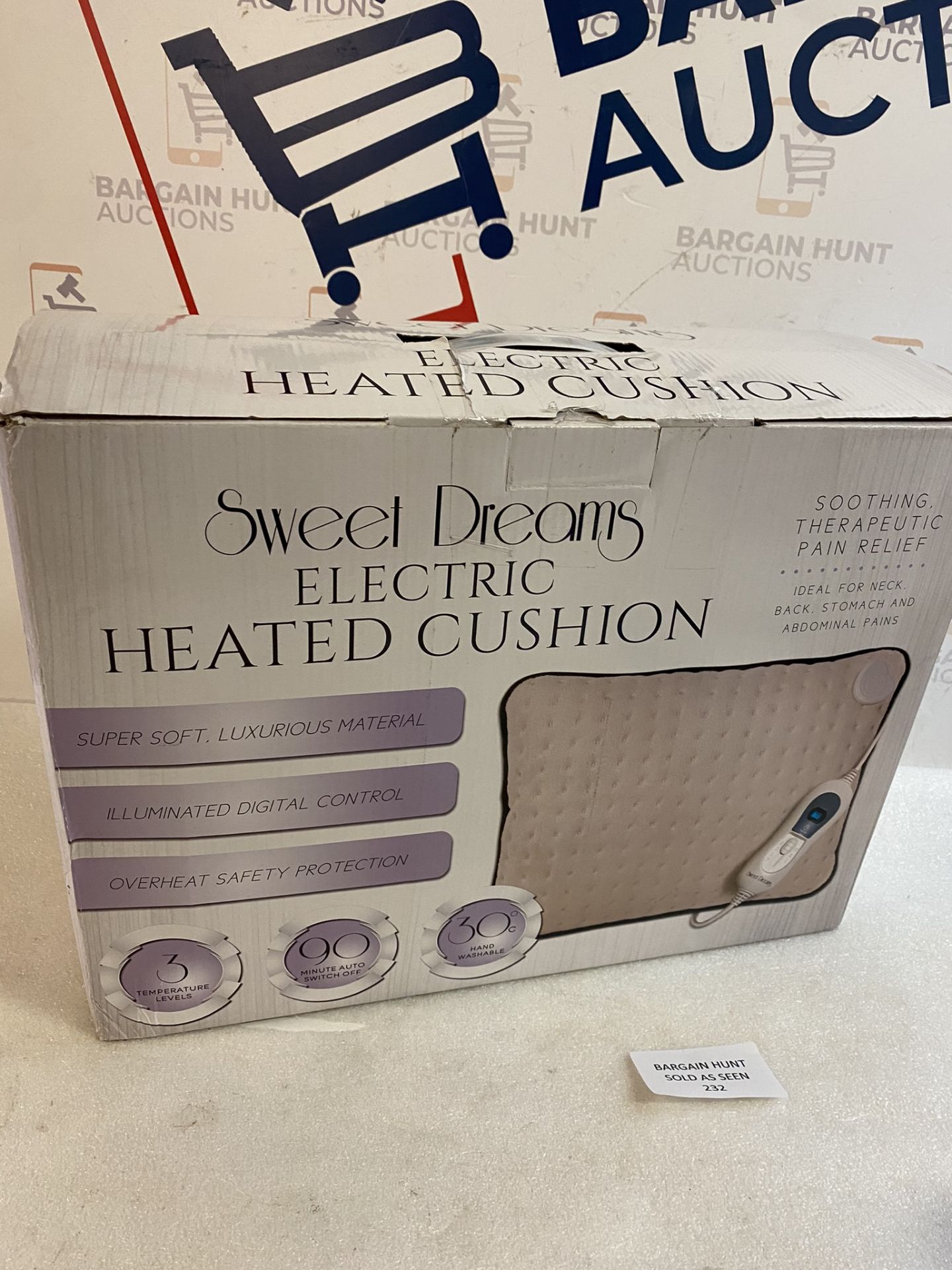 Sweet Dreams Electric Heated Cushion/ Pillow Heat Pad