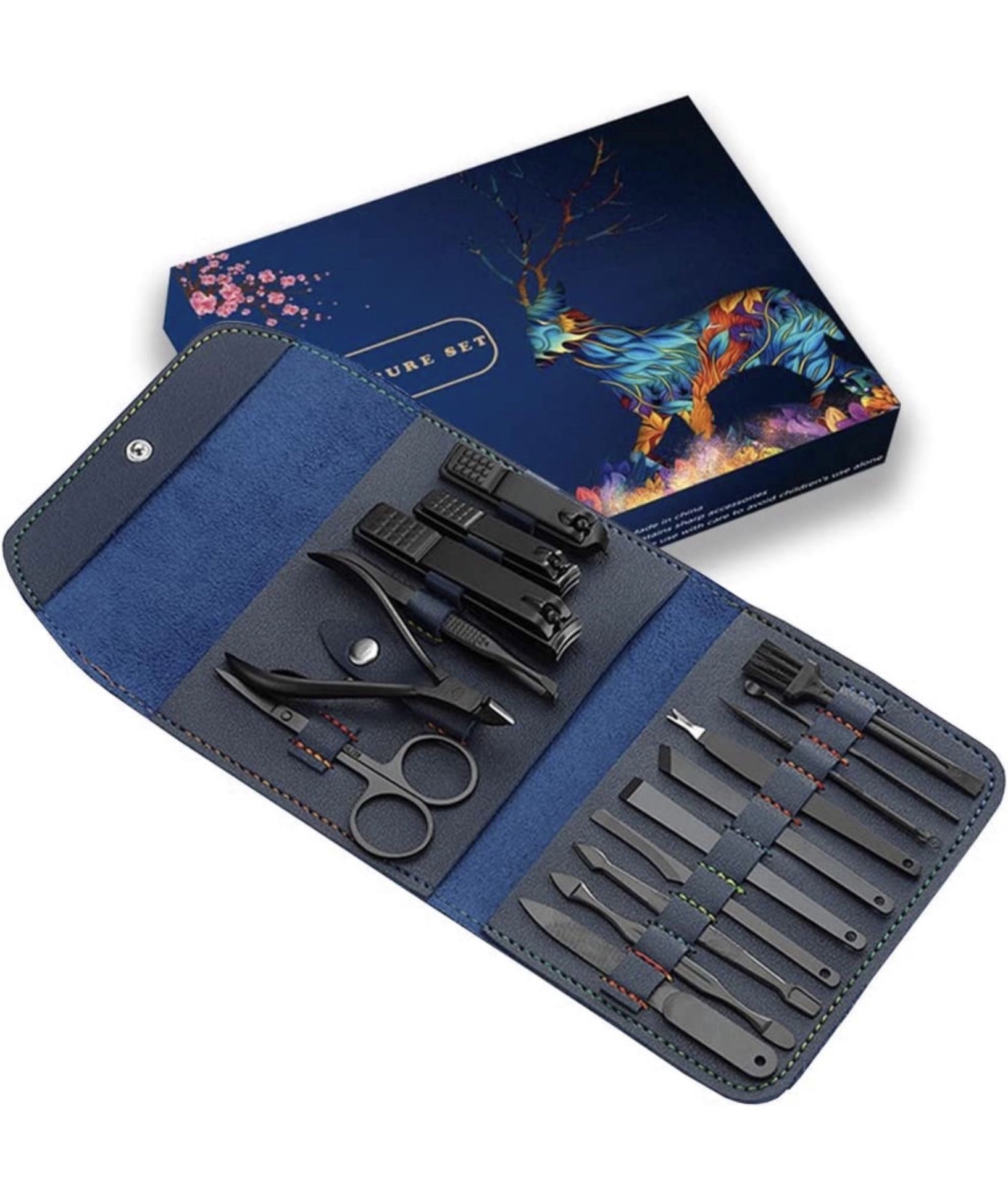 Professtional Stainless Steel Manicure Travel Set