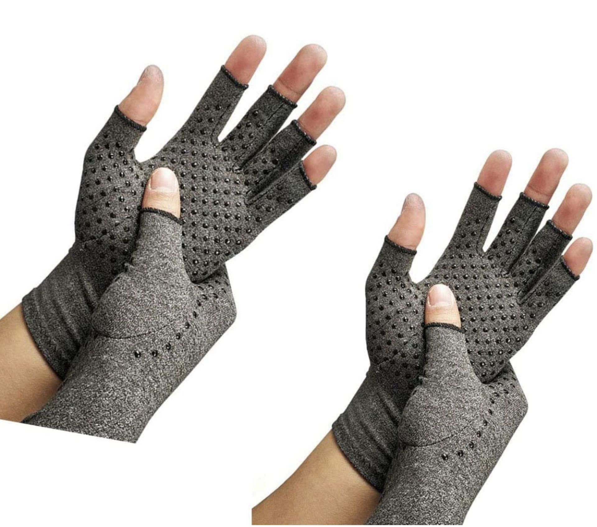 RRP £156 Set of 12 x RZJZGZ 2-Pairs Arthritis Compression Gloves Warmth Hand Support