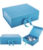 RRP £60 Set of 5 x LJT Large Large Magnetic Gift Box with Ribbon Luxury Gift Boxes