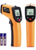 Infrared Thermometer XRCLIF Laser Temperature Gun with LCD Display
