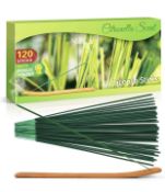 RRP £126 Set of 14 x Citronella 120pcs Incense Sticks Lemongrass Incense Sticks with Holder