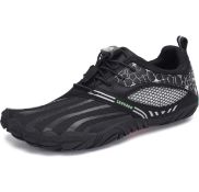 RRP £35.99 Saguaro Unisex Barefoot Shoes Trail Trainers Lightweight Walking Shoes, 9 UK