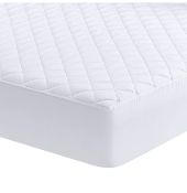 Utopia Bedding Quilted Fitted Mattress Pad, 160 x 200cm European King