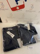 RRP £34 Set of 2 x Nieery Men's Short Pyjama Sets Cotton Loungewear Nightwear, XL