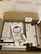 RRP £220 Set of 22 x CosmTek Waxing Strips Hair Removal Wax Strips