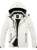 RRP £69.99 Gemyse Men's Mountain Waterproof Ski Jacket Outdoor Winter Coat, XL