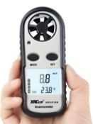 RRP £45 Set of 3 x Digital Anemometer XRCLIF Wind Speed Meter with Backlight LCD