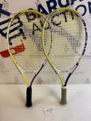 Set of 2 x Classic Junior Slazenger Tennis Rackets