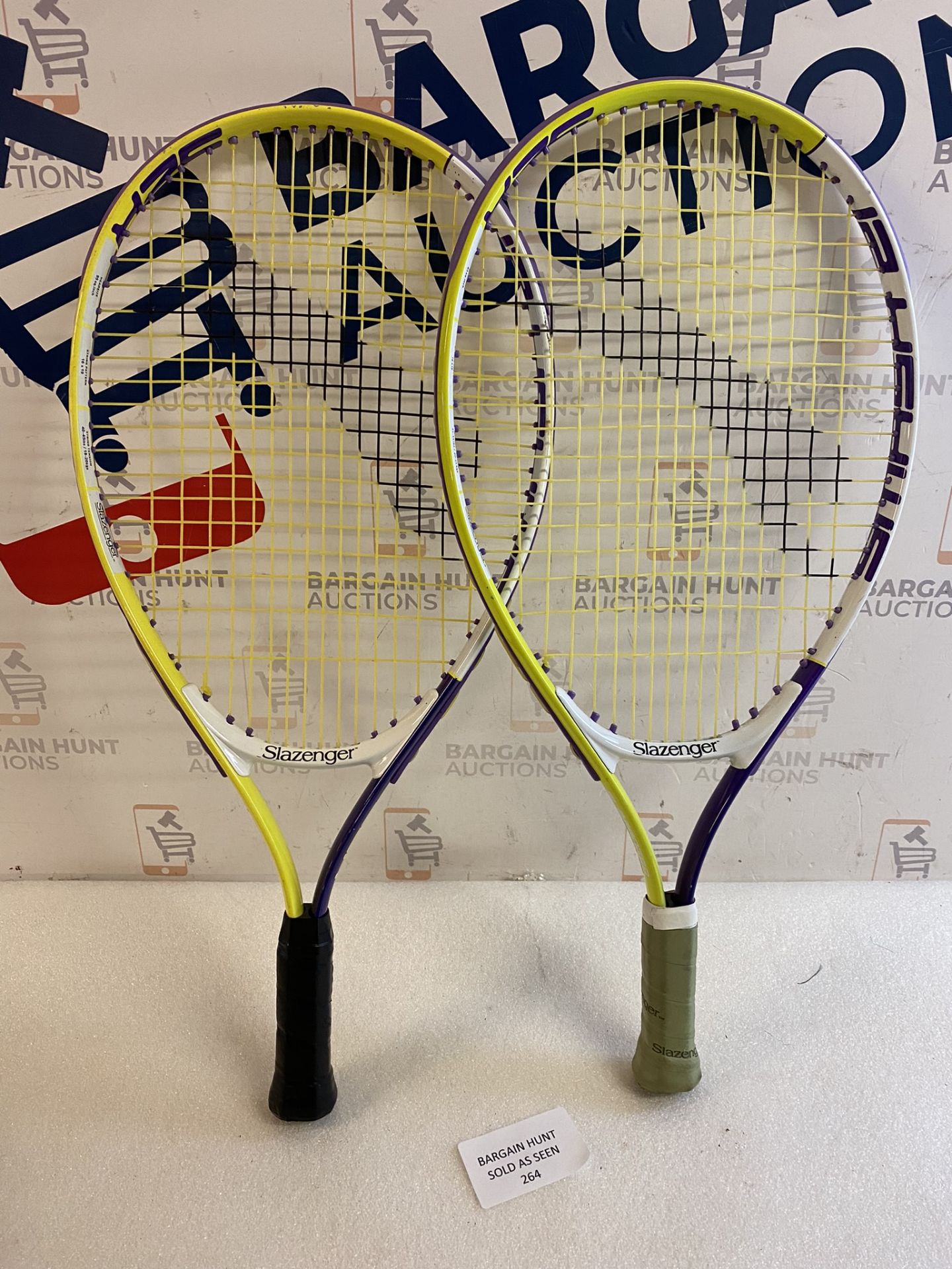 Set of 2 x Classic Junior Slazenger Tennis Rackets