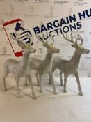 Set of 3 Reindeers Christmas Decoration