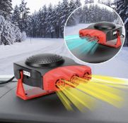 Portable Car Heater Auto Electronic Heater Fan, Set of 2 RRP £38