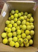 Large Collection of Tennis Balls, 140 Balls