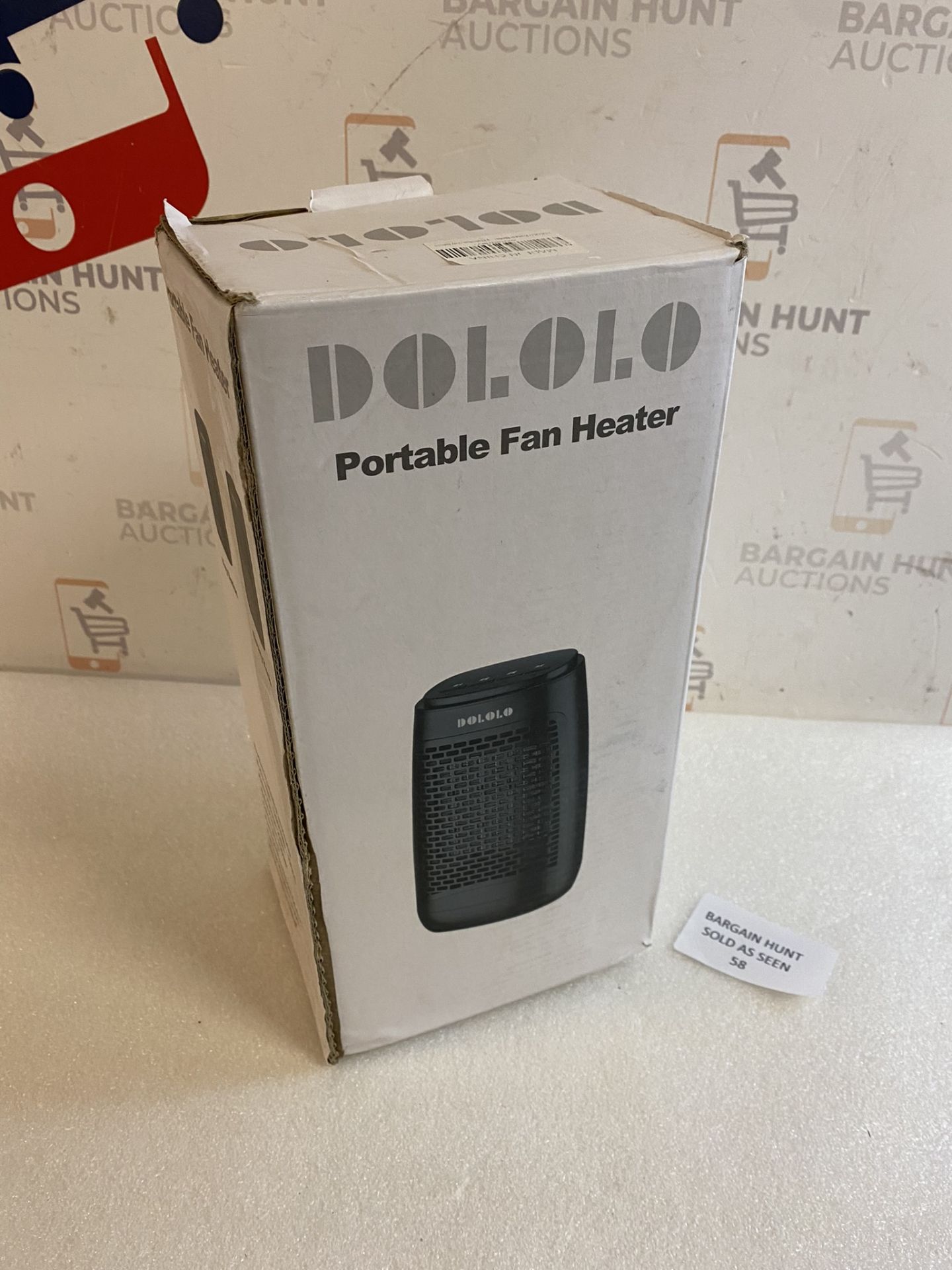 Dololo Electric Fan Heater Portable Ceramic Oscillating Space Heater RRP £25.99 - Image 2 of 2