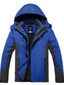 RRP £69.99 Gemyse Men's Mountain Waterproof Ski Jacket Outdoor Winter Coat, Medium