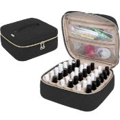 Yarwo Nail Polish Organiser Case Storage Bag RRP £29.99