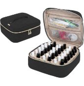 Yarwo Nail Polish Organiser Case Storage Bag RRP £29.99