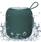 RRP £33.99 Figmasu Bluetooth Speaker Portable Dual Pairing Waterproof Wireless Speaker