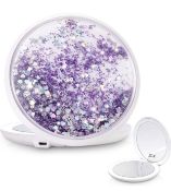 Beauty Planet Compact 20X Magnifying Mirror with LED Light RRP £30.99