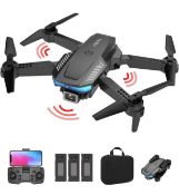 RRP £45.99 Aunis Drone with Camera 1080P Foldable RC Quadcopter with Carry Bag