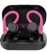 RRP £25.99 Apekx True Wireless Earbuds with Charging Case Premium Sound Built-In Mic