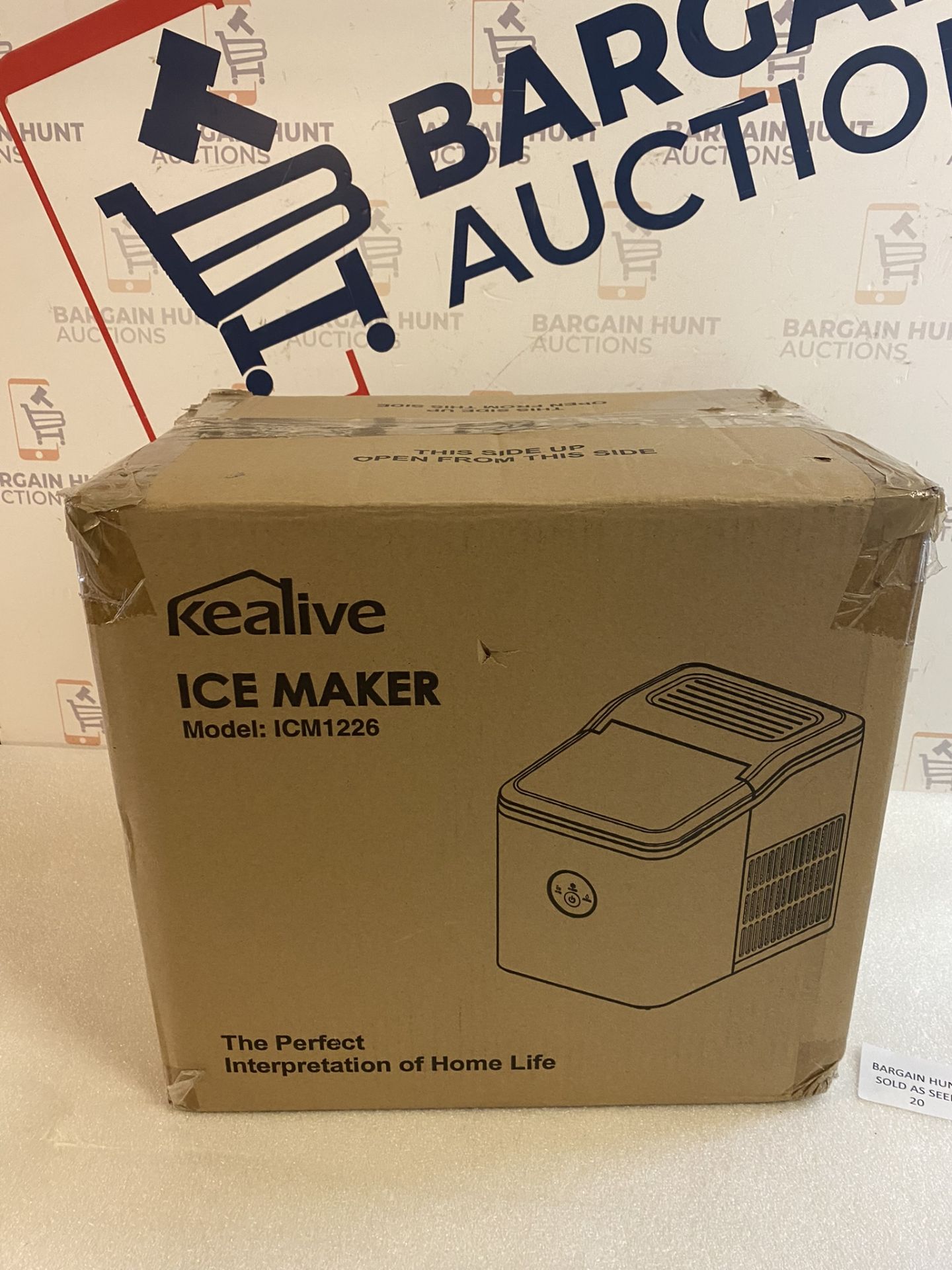 Kealive ICM1226 Compact Portable Ice Maker Machine RRP £109.99 (EU Plug) - Image 2 of 2