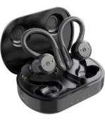 RRP £25.99 Apekx True Wireless Earbuds with Charging Case Premium Sound Built-In Mic