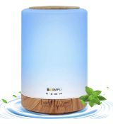 RRP £24.99 Saimpu Essential Oil Diffuser 300ml Aroma Diffuser Humidifier Ultrasonic Diffuser